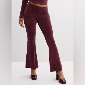 NEW Vanilla Star Flare Lurex Pants. XL